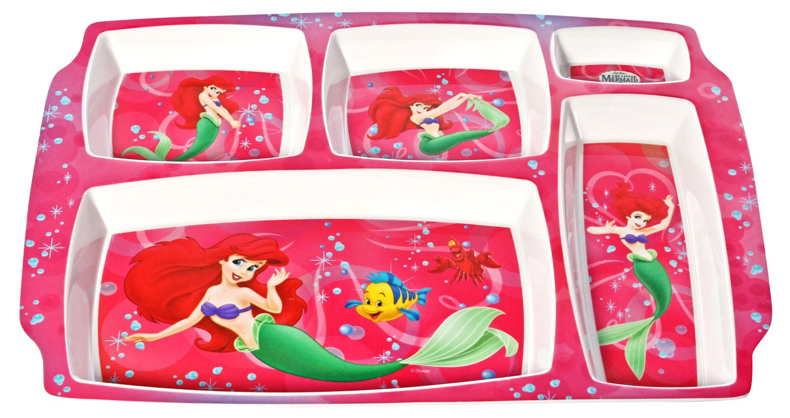 Five Section Plate - The Little Mermaid