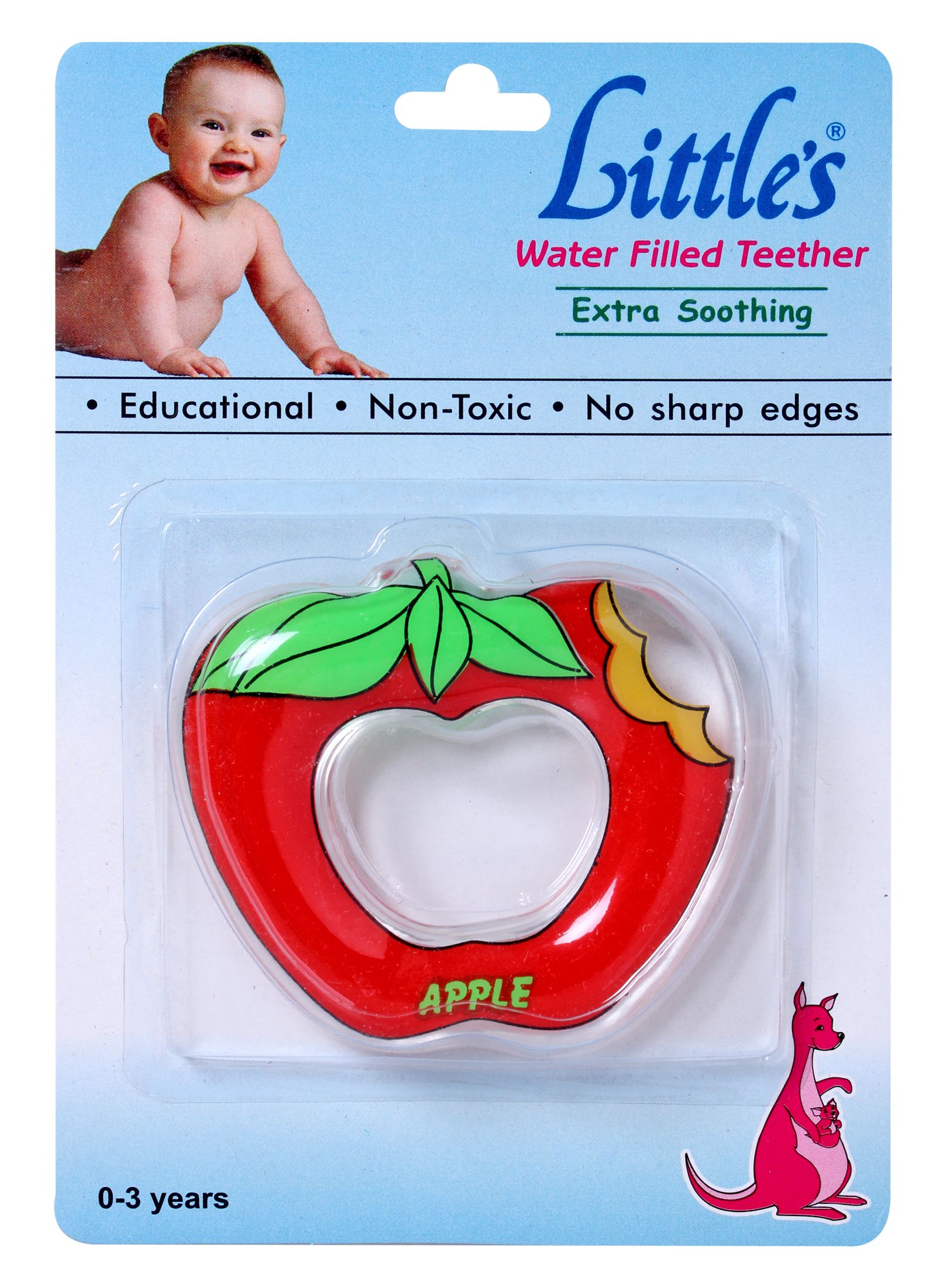 Little''s - Water Filled Teether - Apple