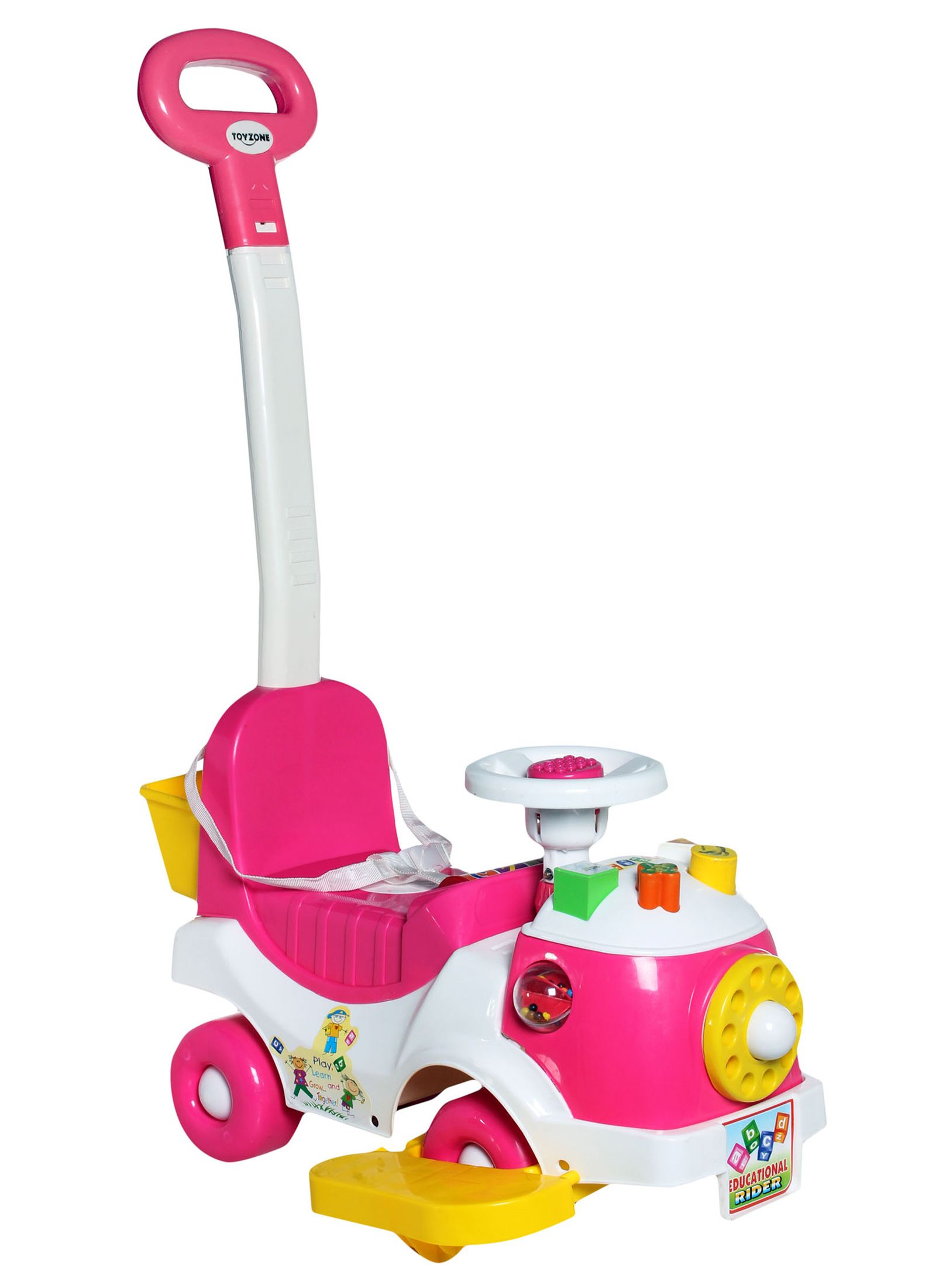 Toyzone - Educational Rider - Pink / White