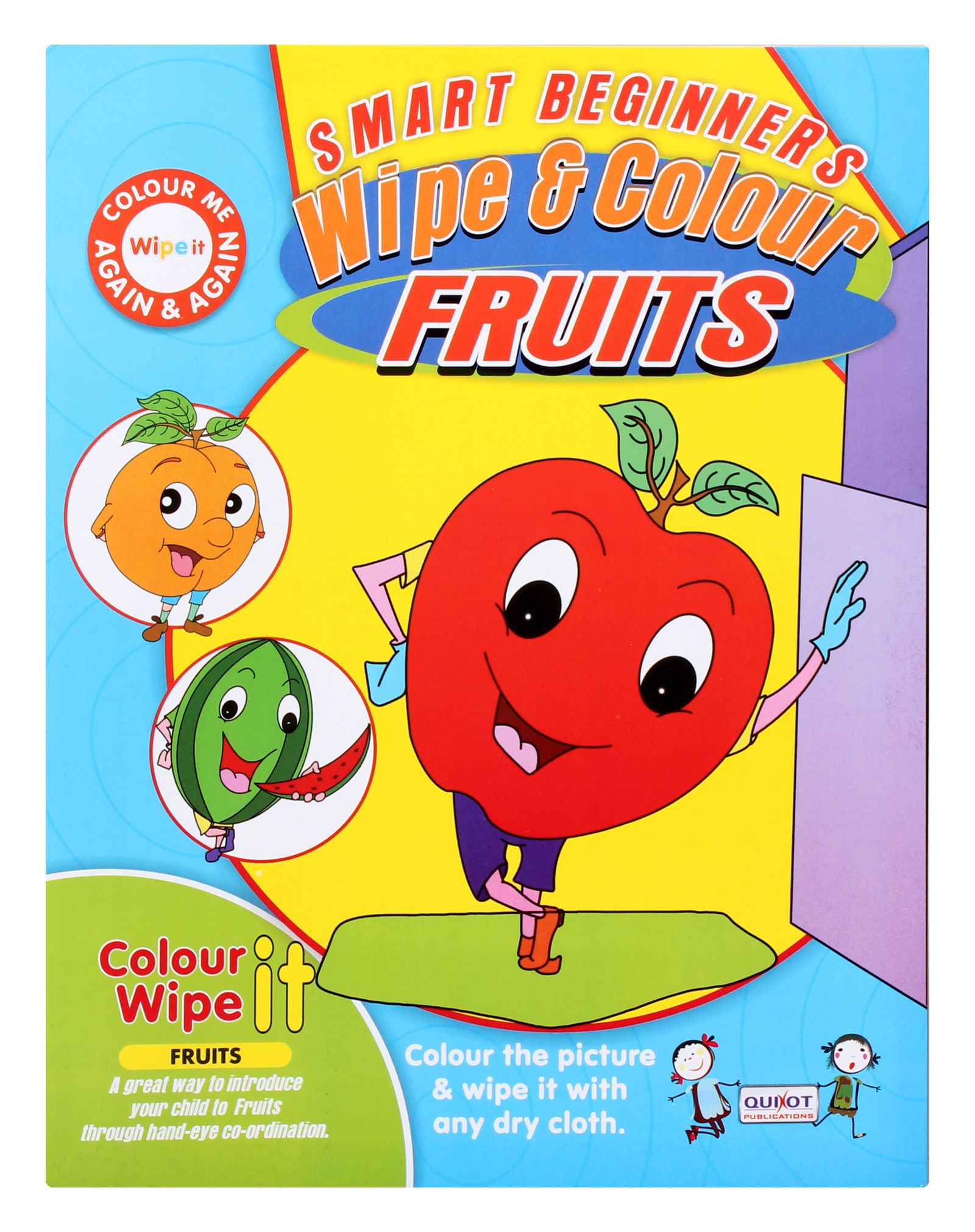 Quixot - Wipe & Colour Fruits