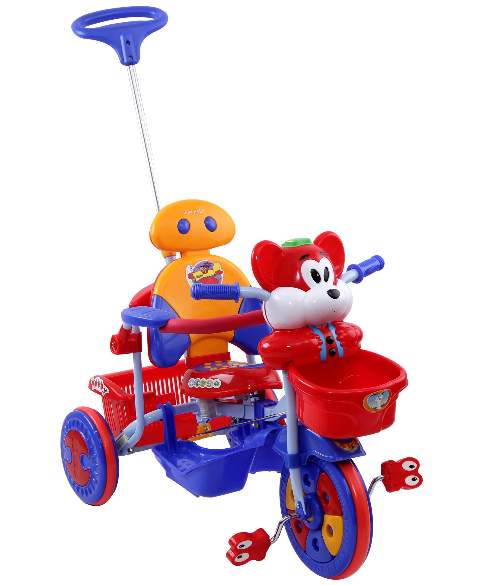 Sunbaby Tricycle - Red & Blue