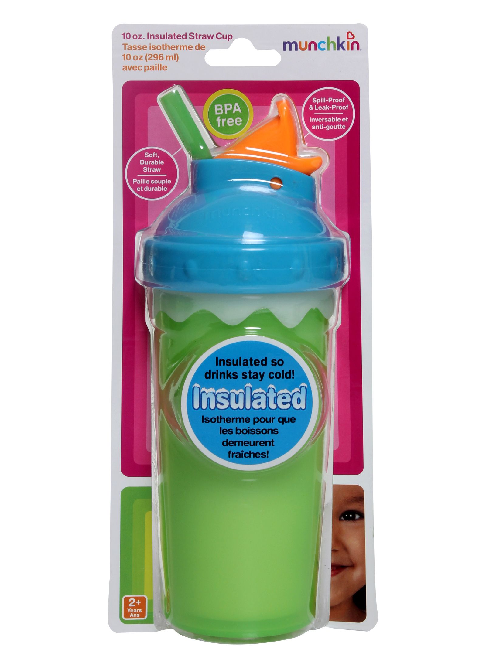 Munchkin - Insulated Straw Cup