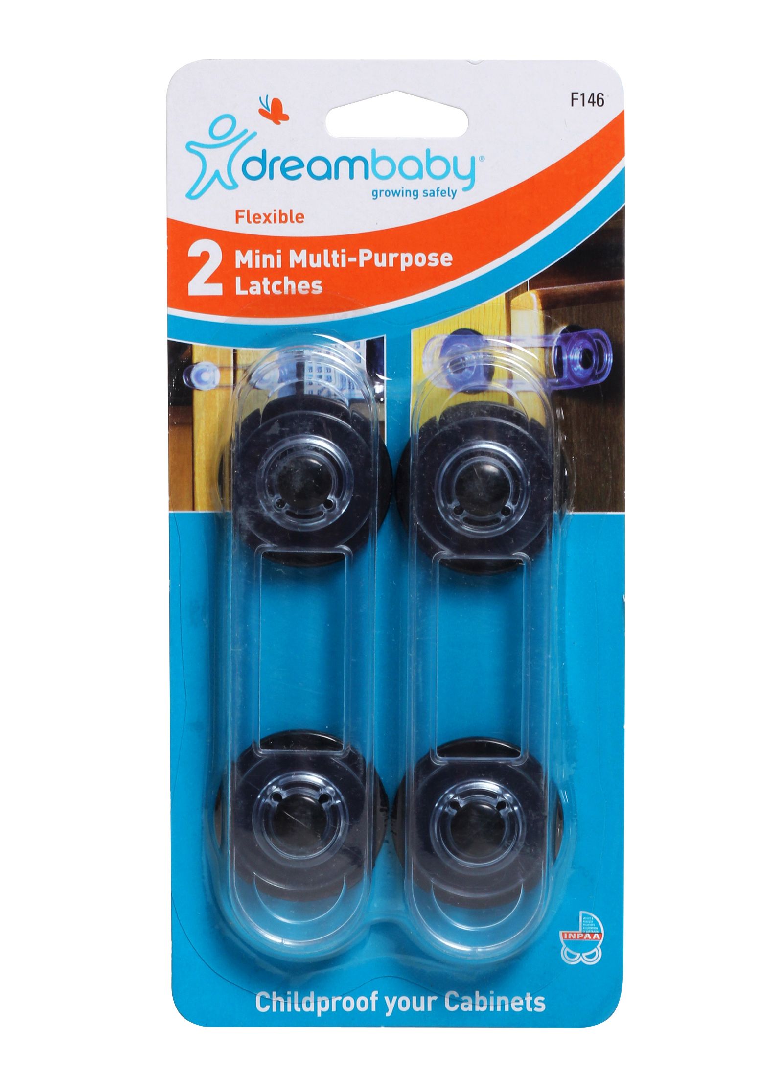 Dreambaby - 2 Mini Multi-purpose Latches