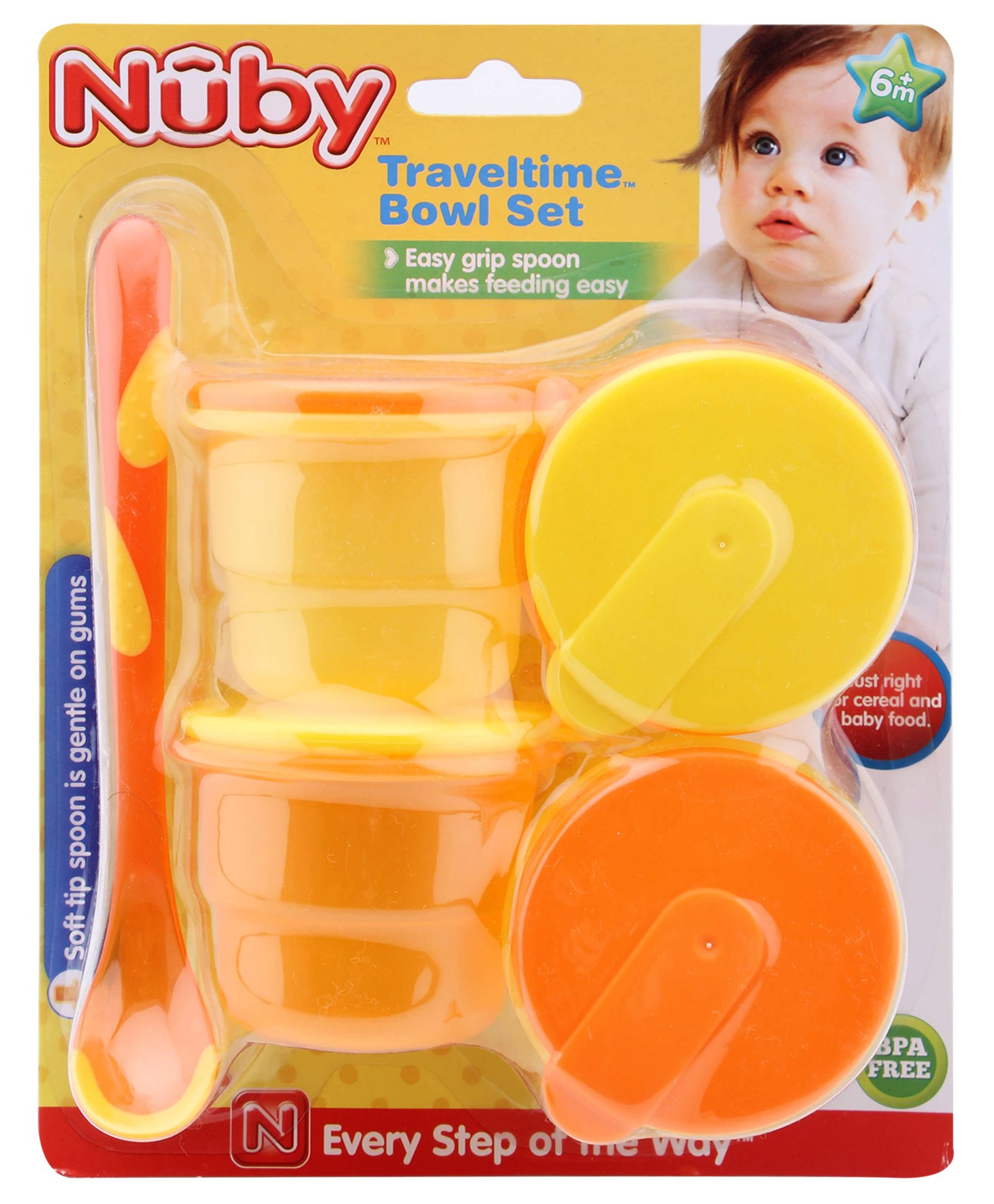Nuby - Traveltime Bowl Set