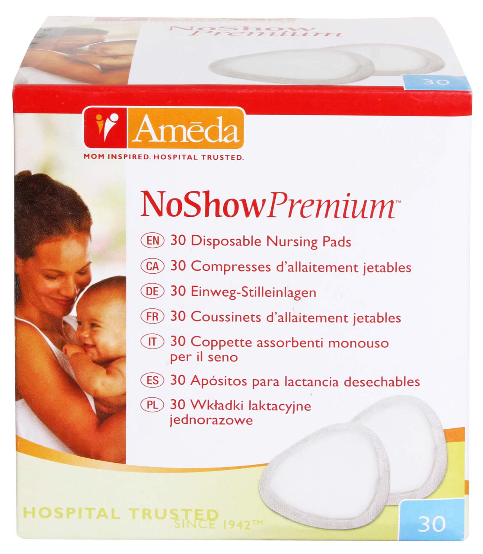 Ameda - No Show Premium Disposable Nursing Pads