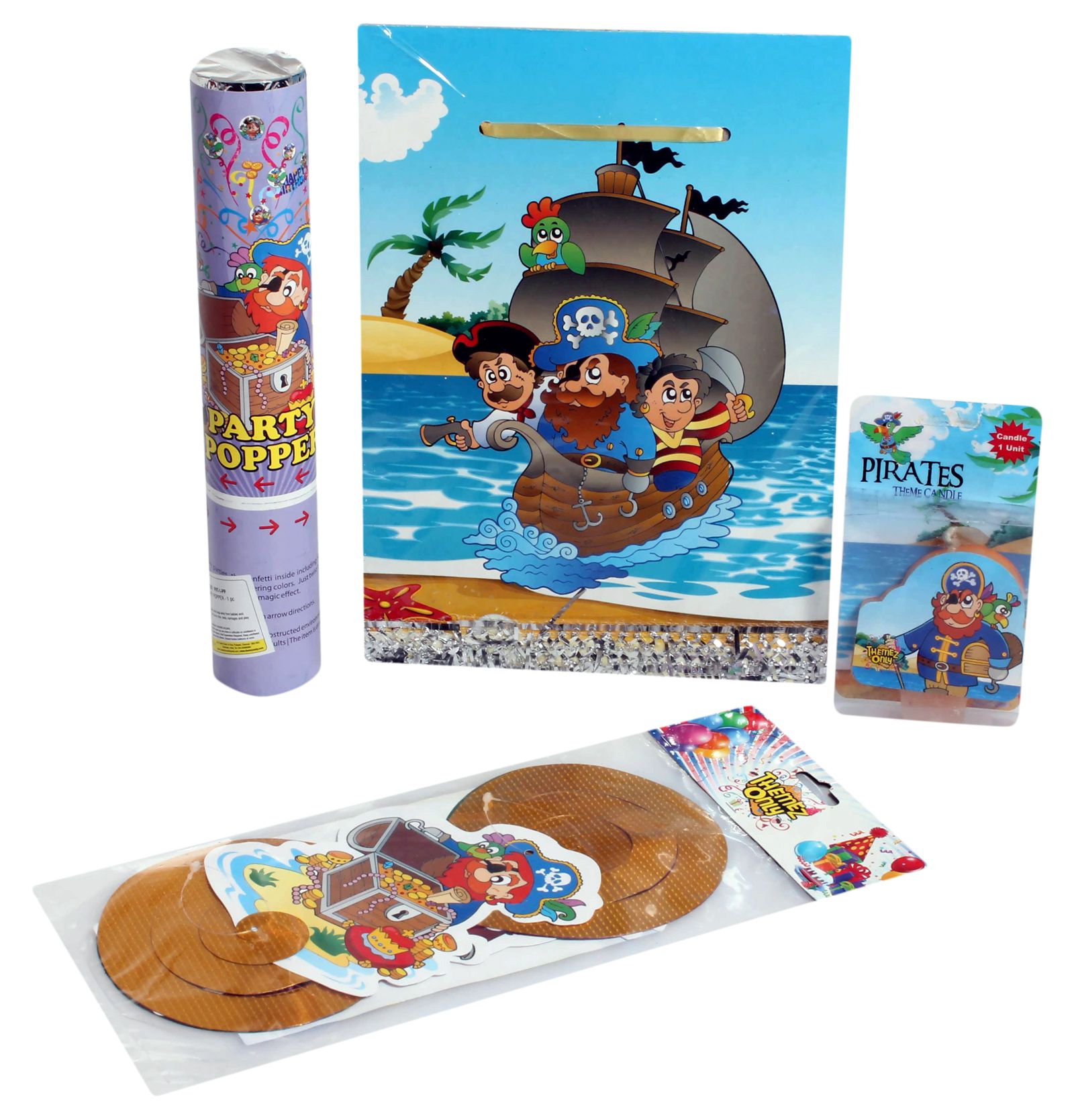 Birthday Party Accessory Kit Pirate Themed