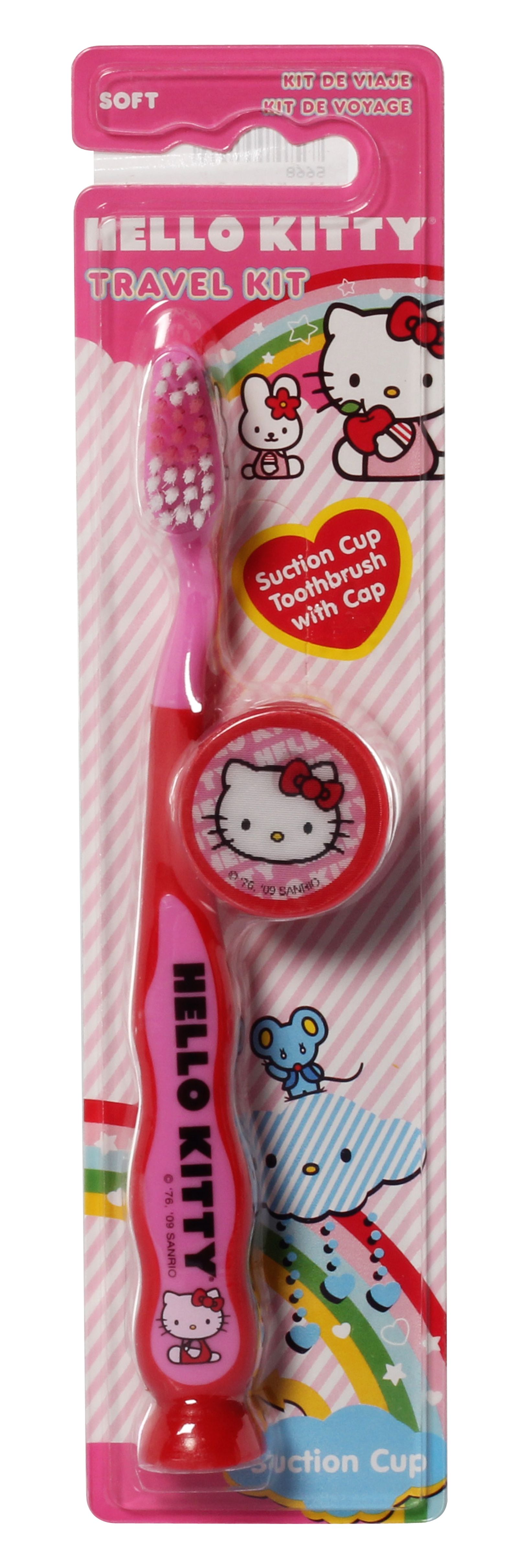 Hello Kitty - Toothbrush with Suction Cup