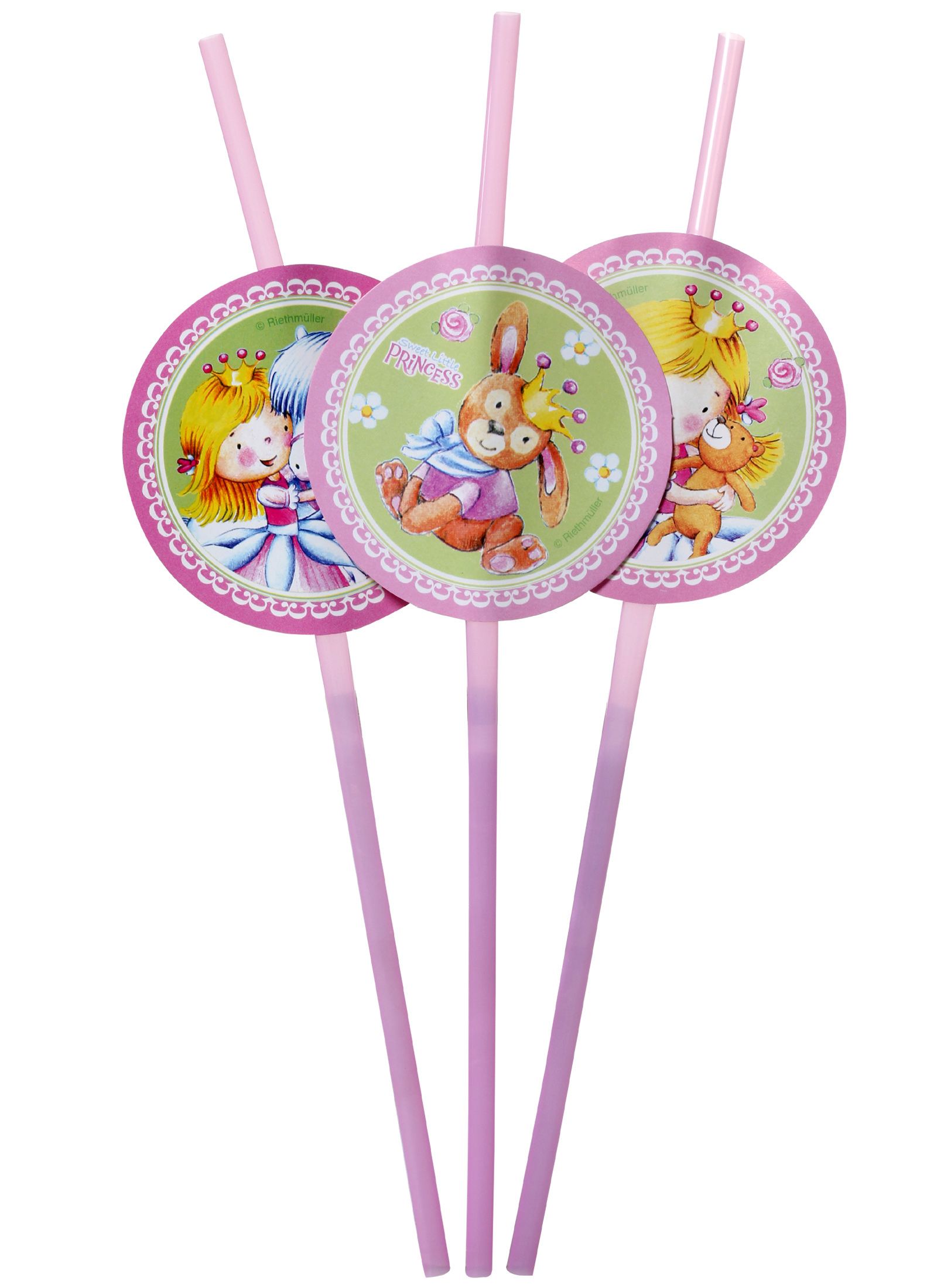 Riethmuller - Sweet Little Princess Drinking Straws
