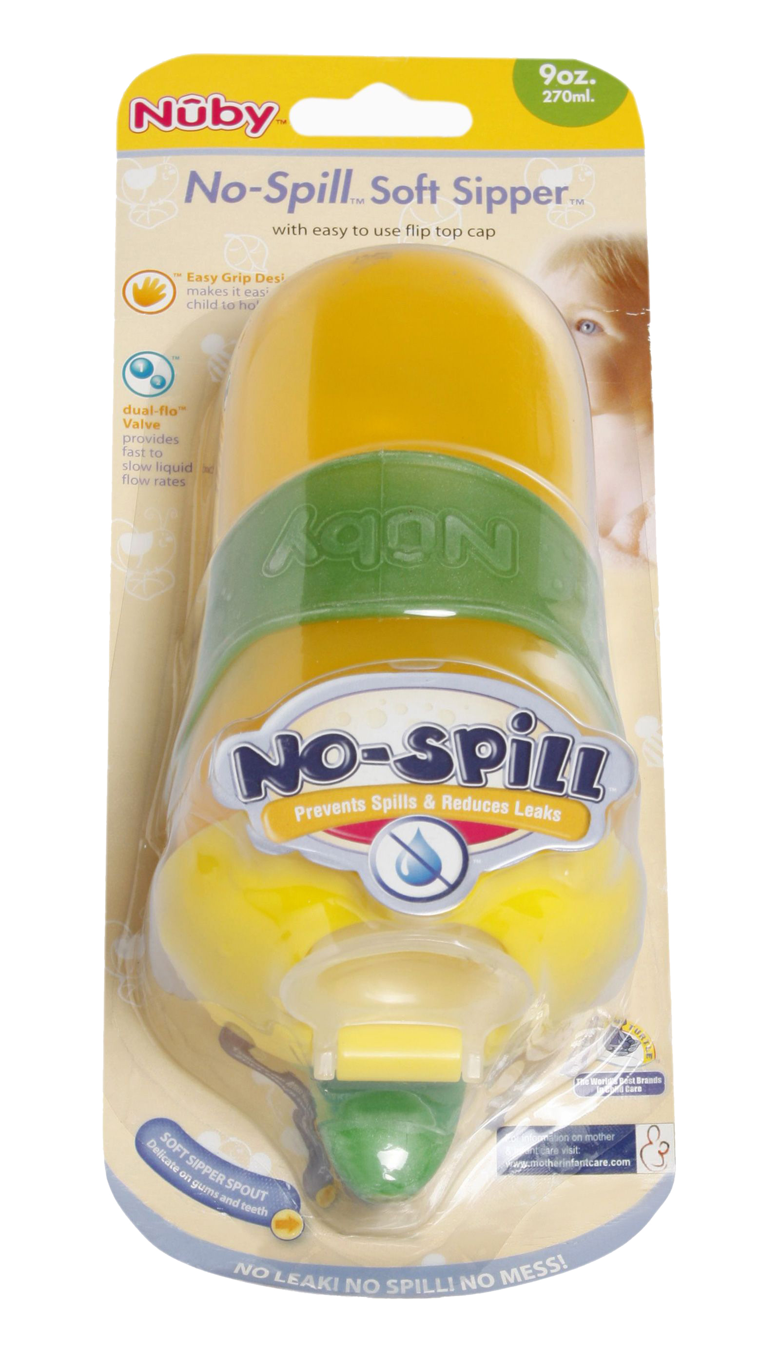 Nuby No-Spill Soft Sipper Cup