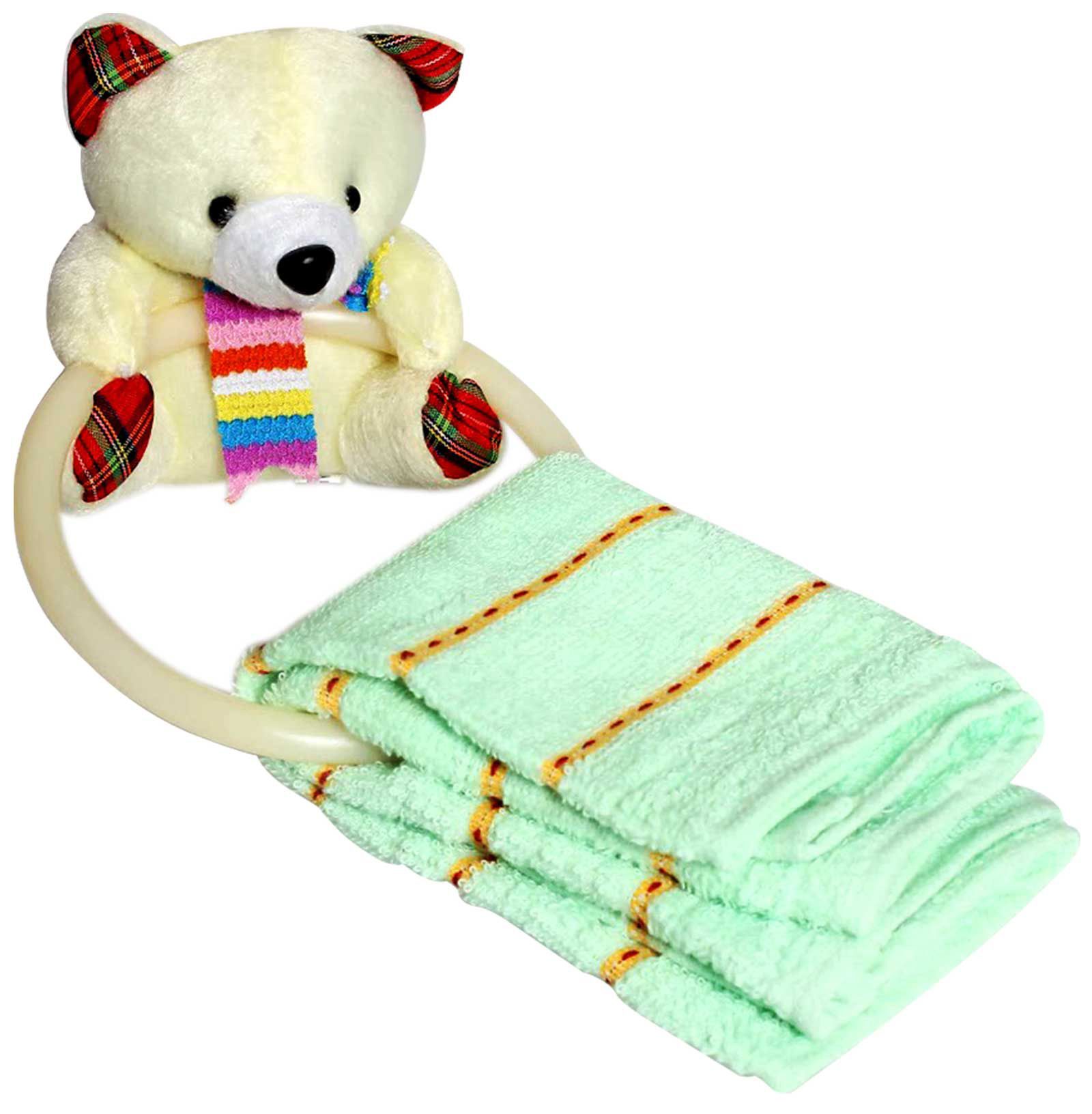 Soft Toy Napkin Hanger With Napkin