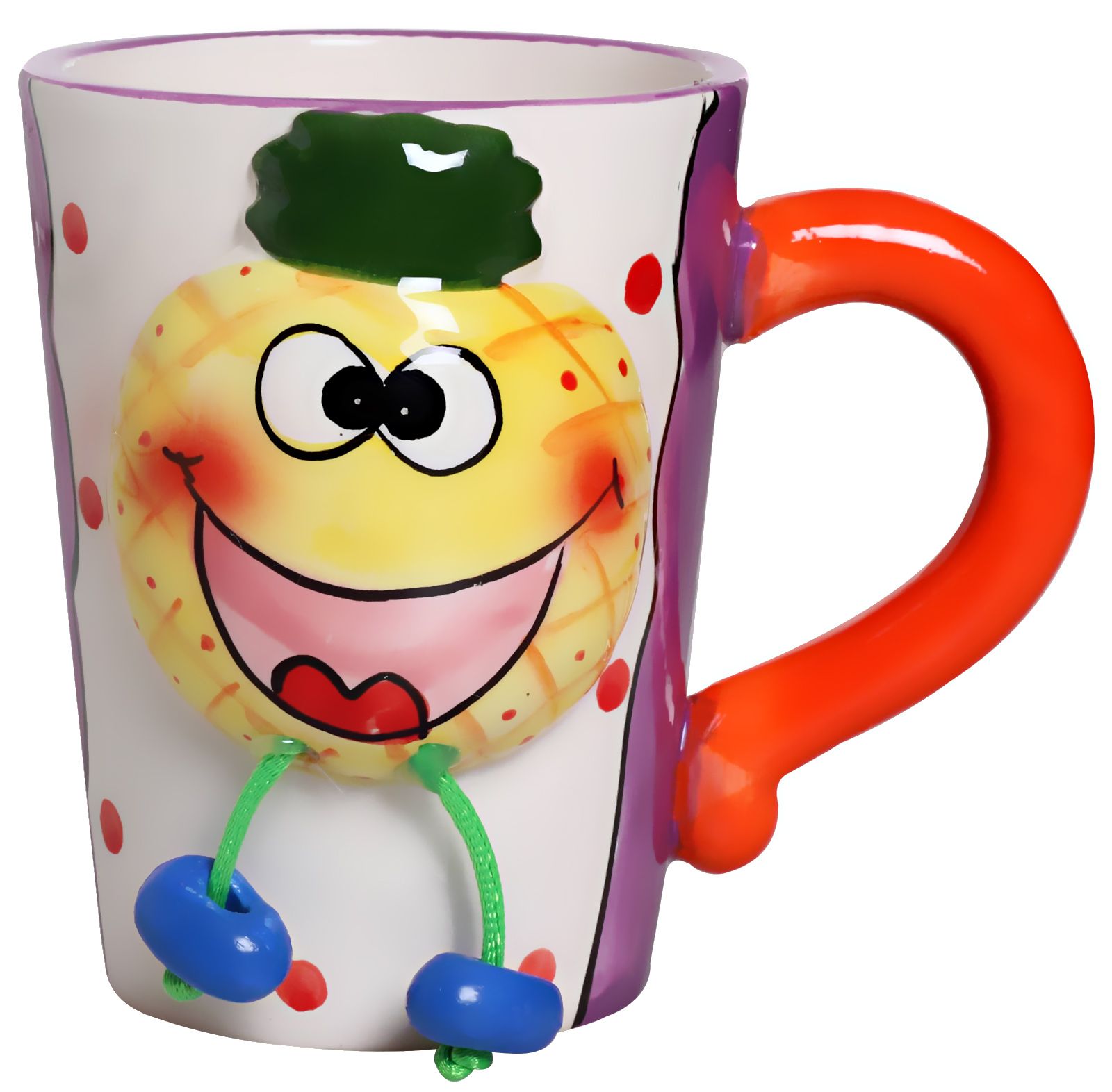 Tiny Toes - Children''s Mug With Pineapple
