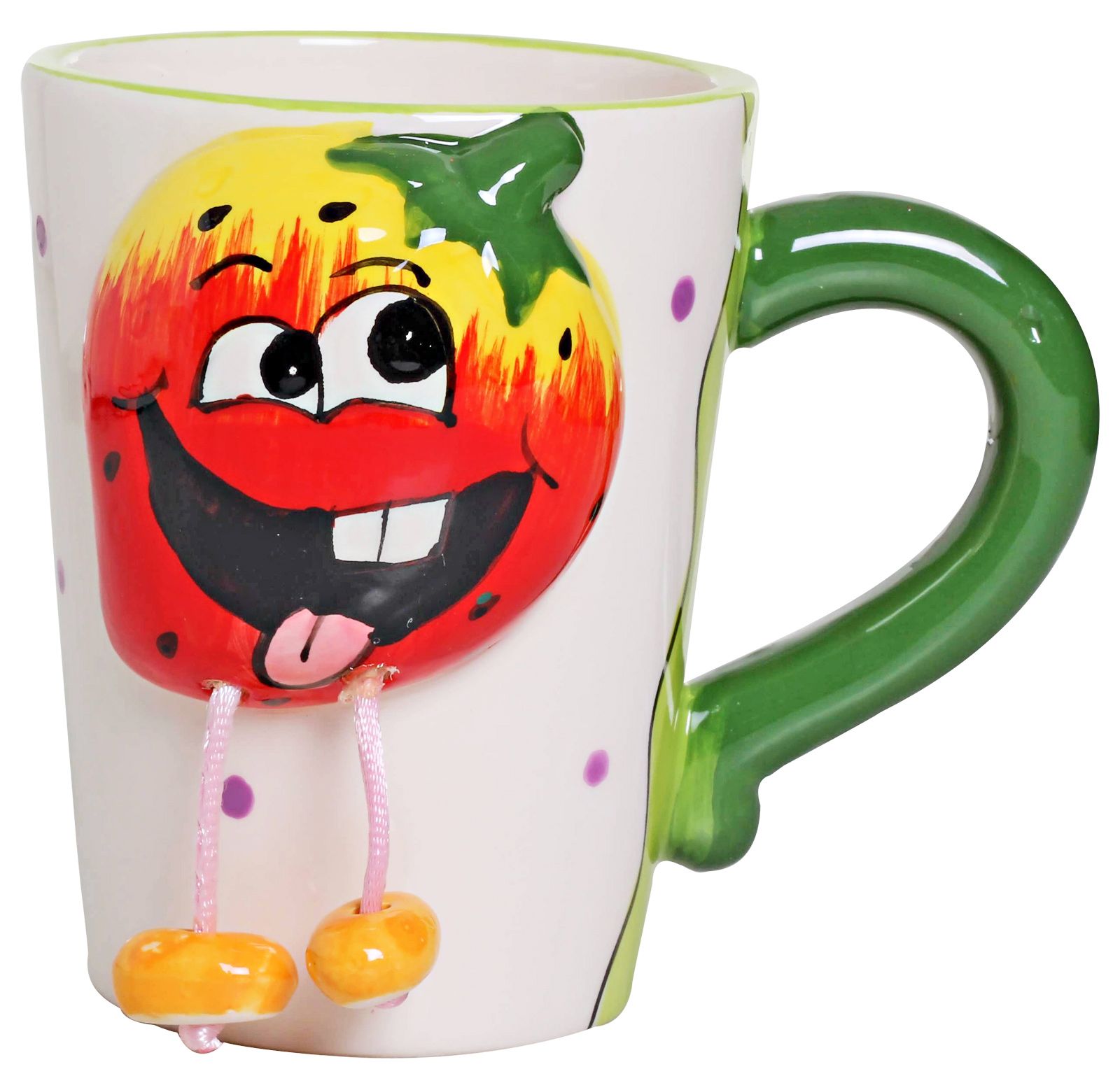 Tiny Toes - Children''s Mug With Strawberry