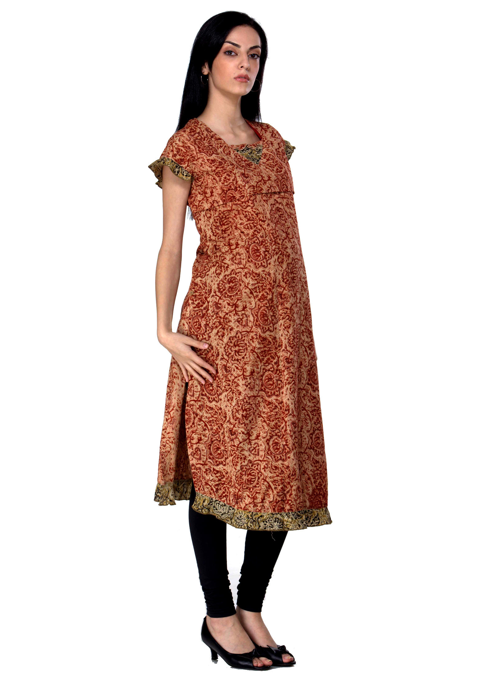 Long Kurti - Red