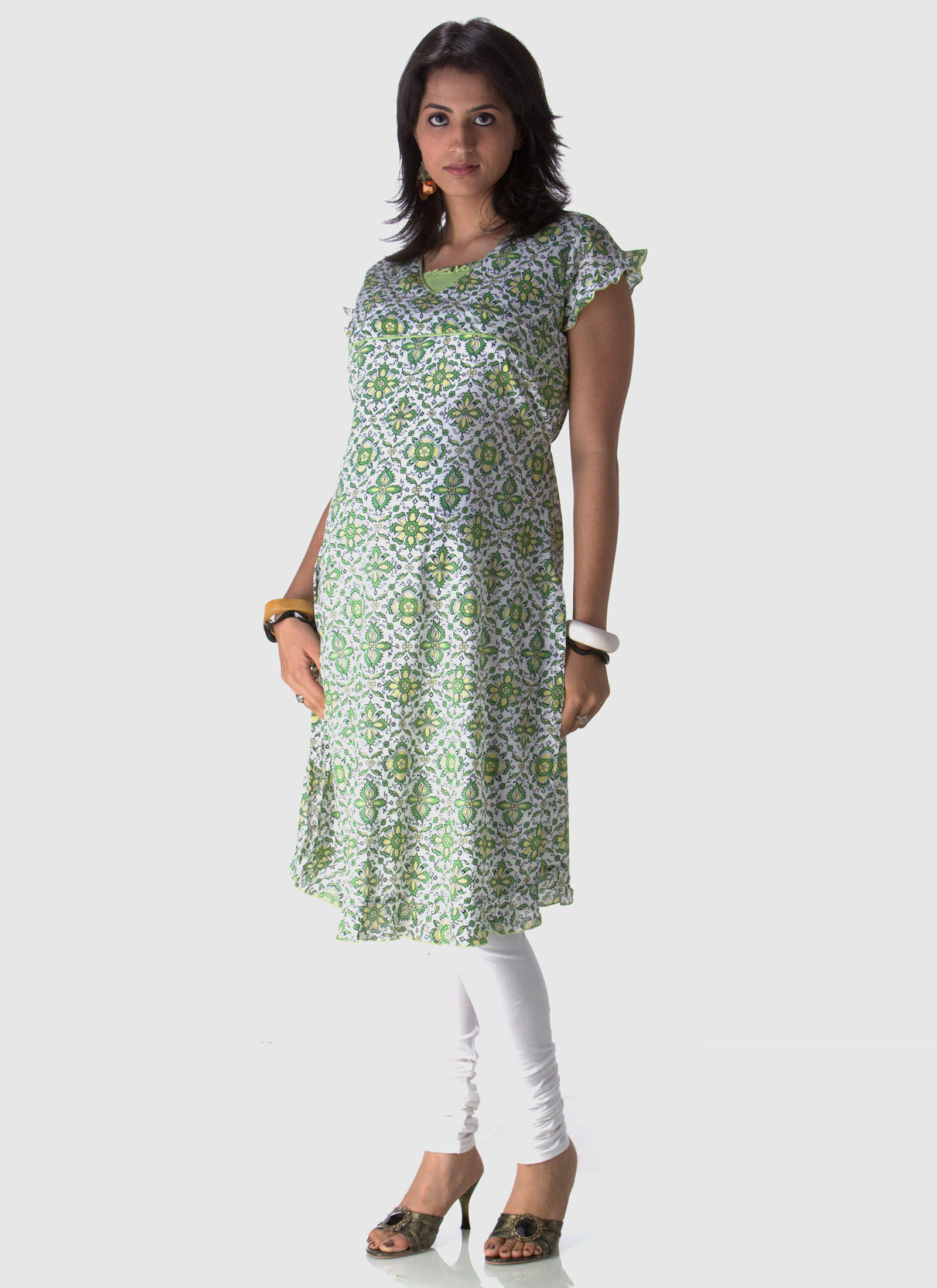 Long Kurti - Green