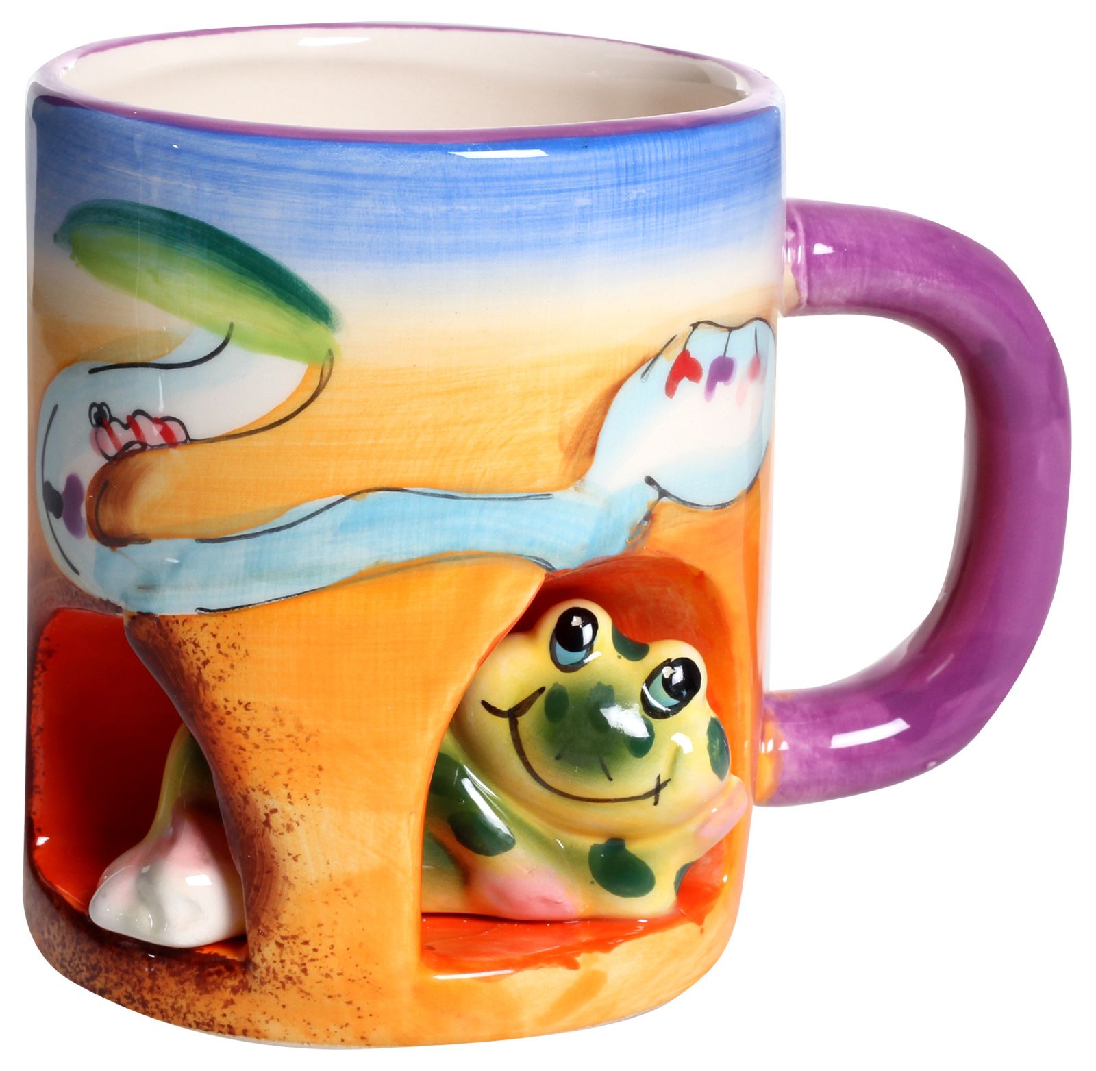 Tiny Toes - Mug With Pocket Frog