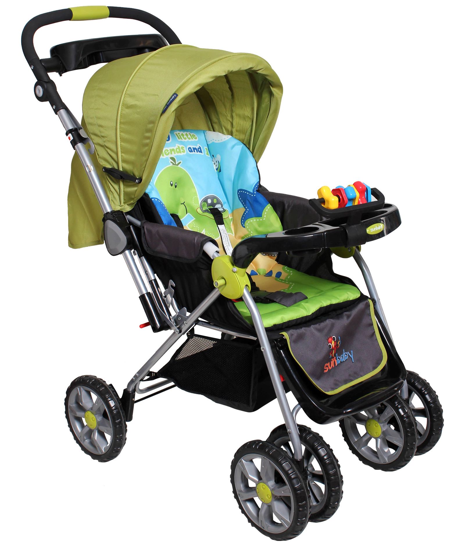 Sunbaby - Jungle Creations - Green Baby Stroller