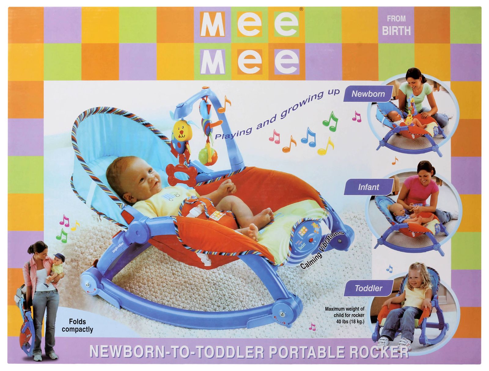 Mee Mee - Toddler Portable Rocker