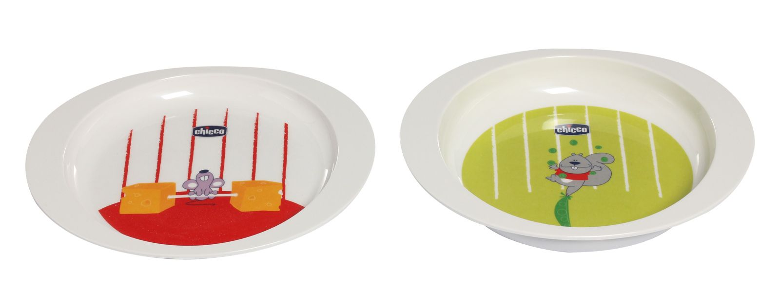 Chicco - Easy Meal Dish Plates