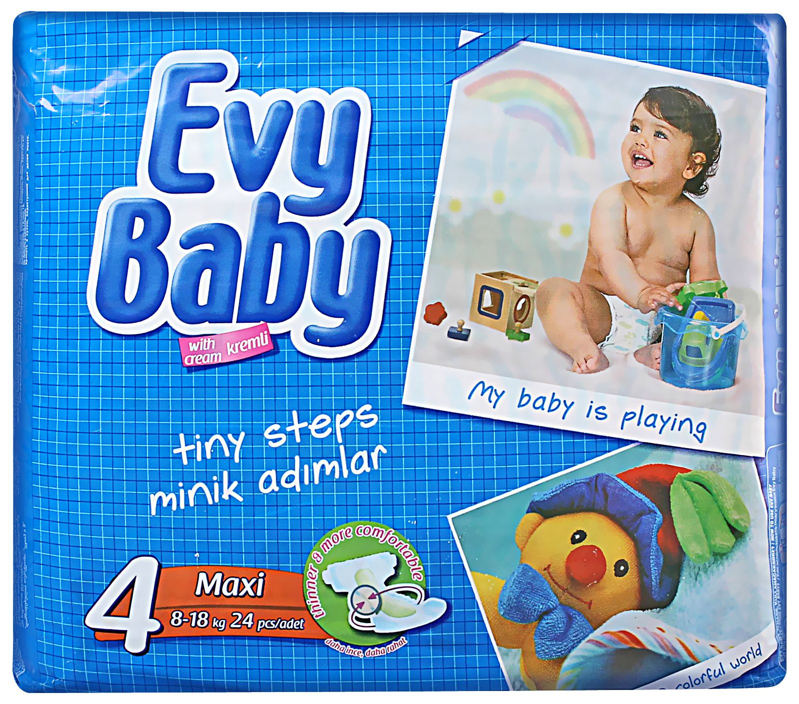 Evy Baby 4 Maxi Diaper