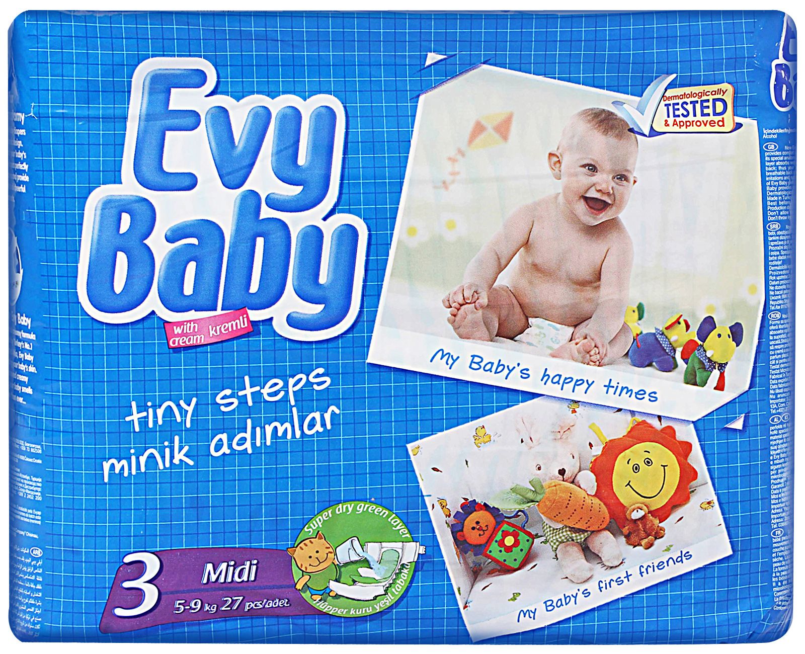 Evy Baby 3 Midi Diaper