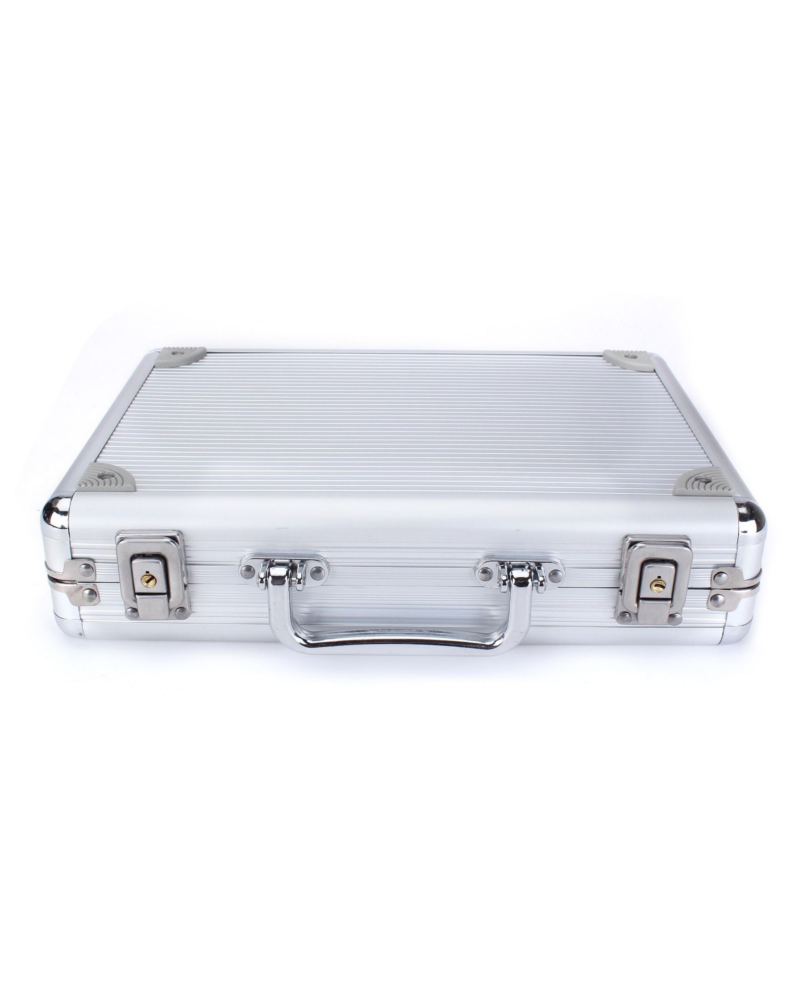 200 Chips Poker Game Set + Aluminium Briefcase Casino Game 11street