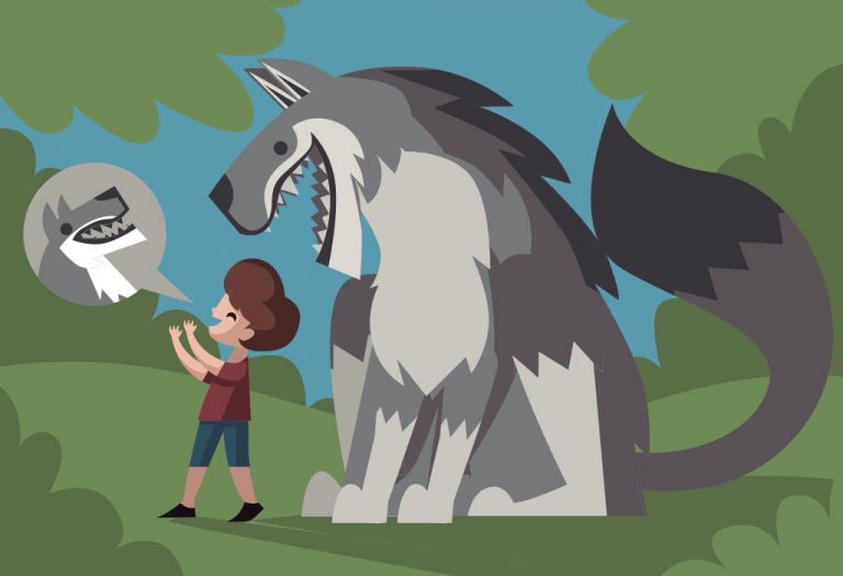 The Boy Who Cried Wolf Story in English With Moral For Children