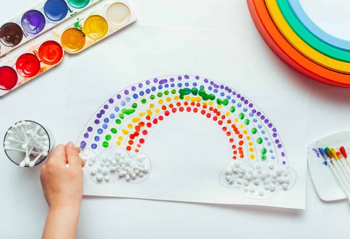 Rainbow Stamping