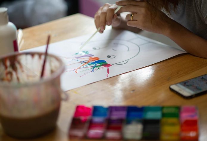 Blow Painting