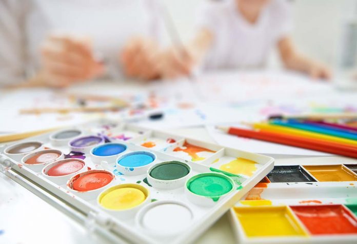 Let's Paint A Fish Using Stamp Art