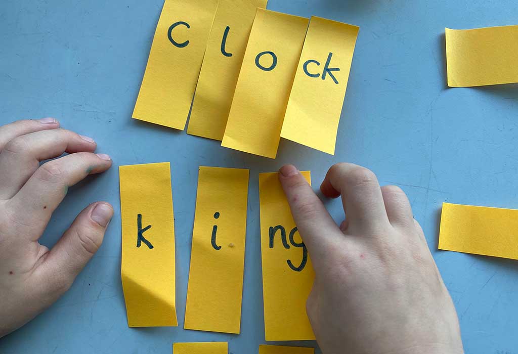 4 Letter Words For Preschoolers