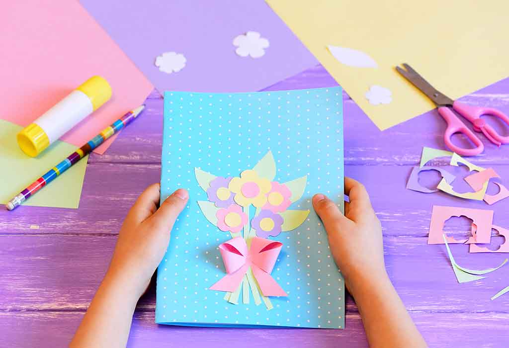 Let's Make A Card With Finger Painting! - Firstcry Intelli Education