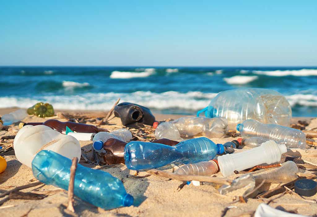 Essay On Plastic Pollution in English for Classes 1-3: 10 Lines, Short &  Long Paragraph