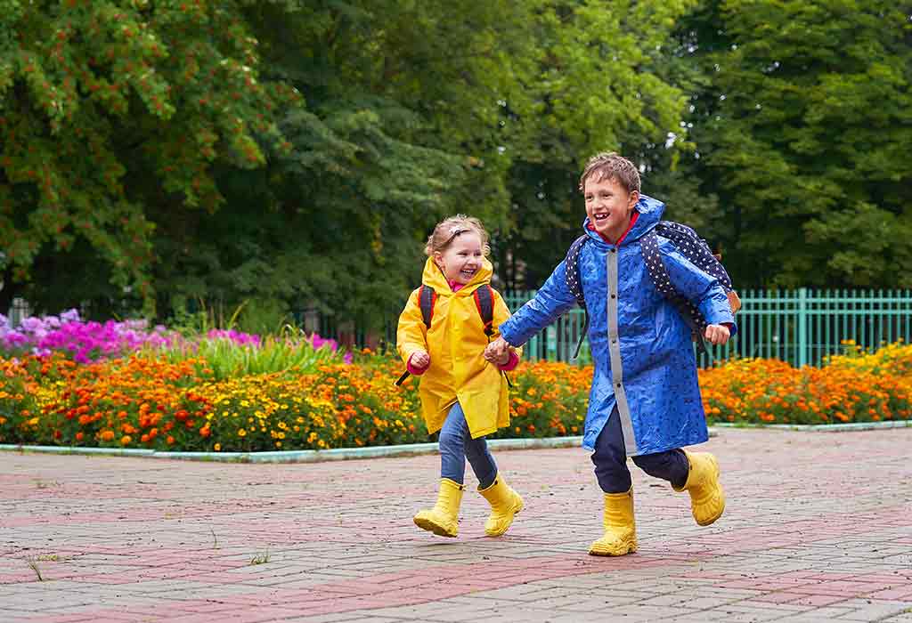back to school rain gear for kids