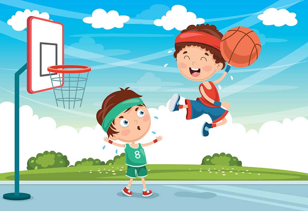 Essay On Basketball in English for Class 1, 2 & 3: 10 Lines, Short & Long  Paragraph