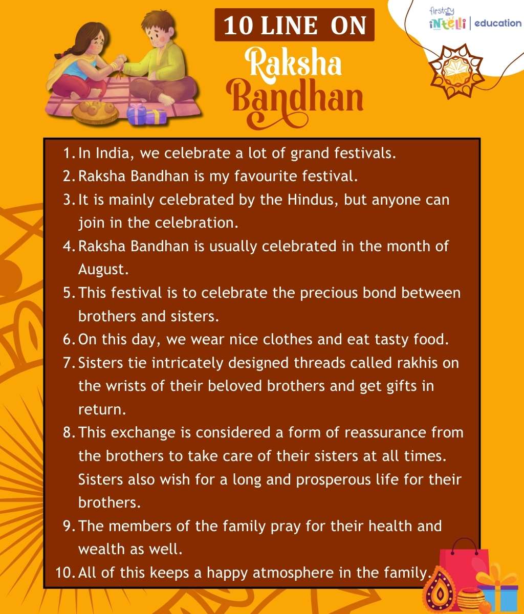 10 lines on Raksha Bandhan