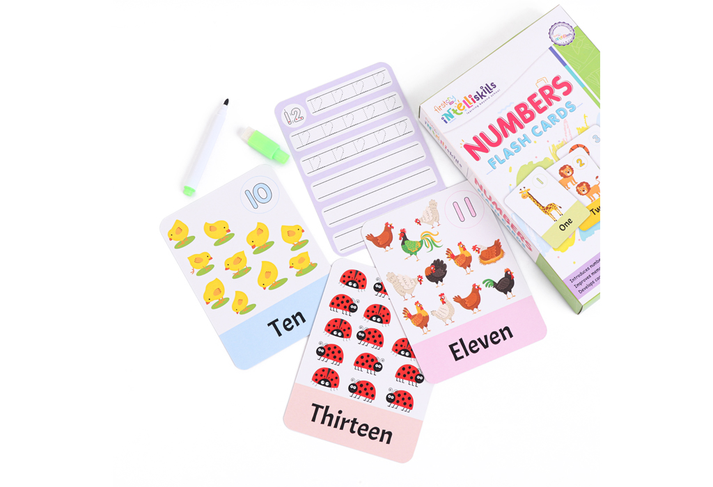 Intelliskills Numbers Flash Cards