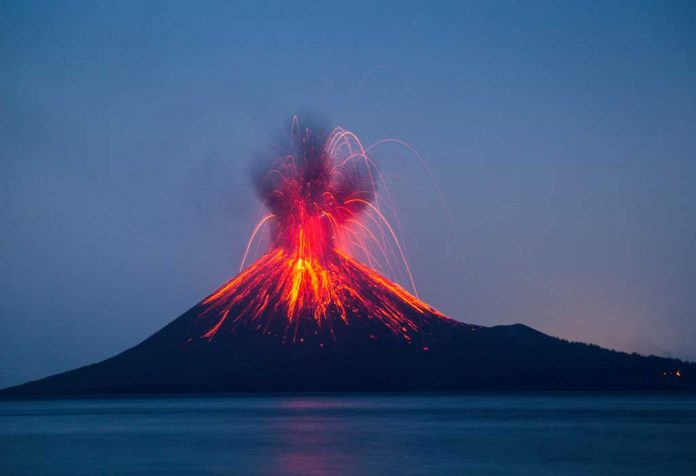 an essay about volcano