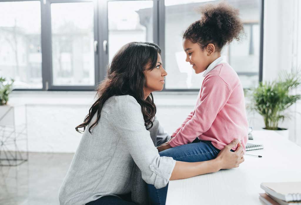 Talk to your child about their feelings