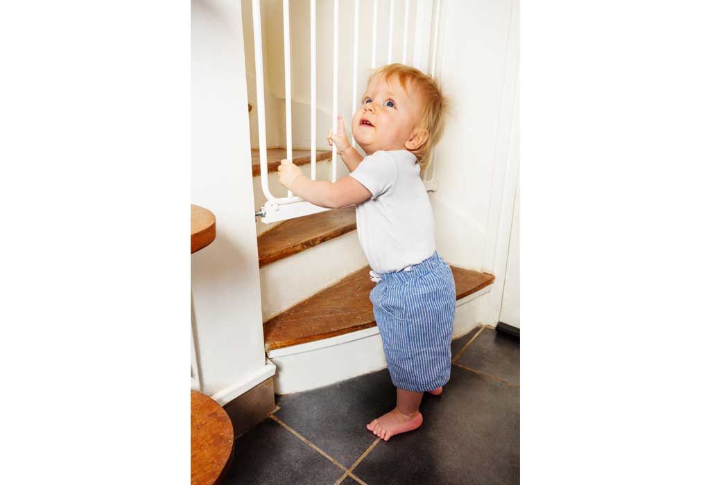Baby proofing the home