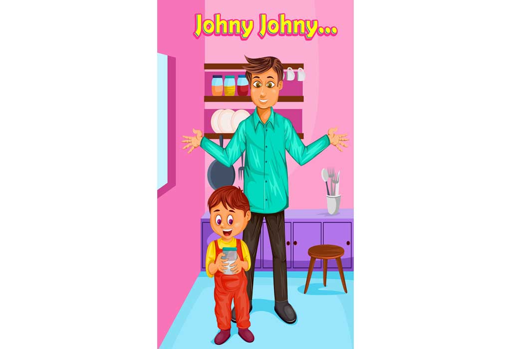 Papa Papa Yes Johny  Johny Johny Yes Papa Nursery Rhymes by Kids Tv 