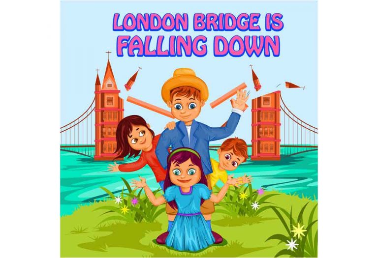 London Bridge Is Falling Down Nursery Rhyme For Kids