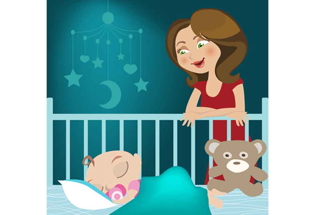 Rock A Bye Baby poem lullaby for kids and babies