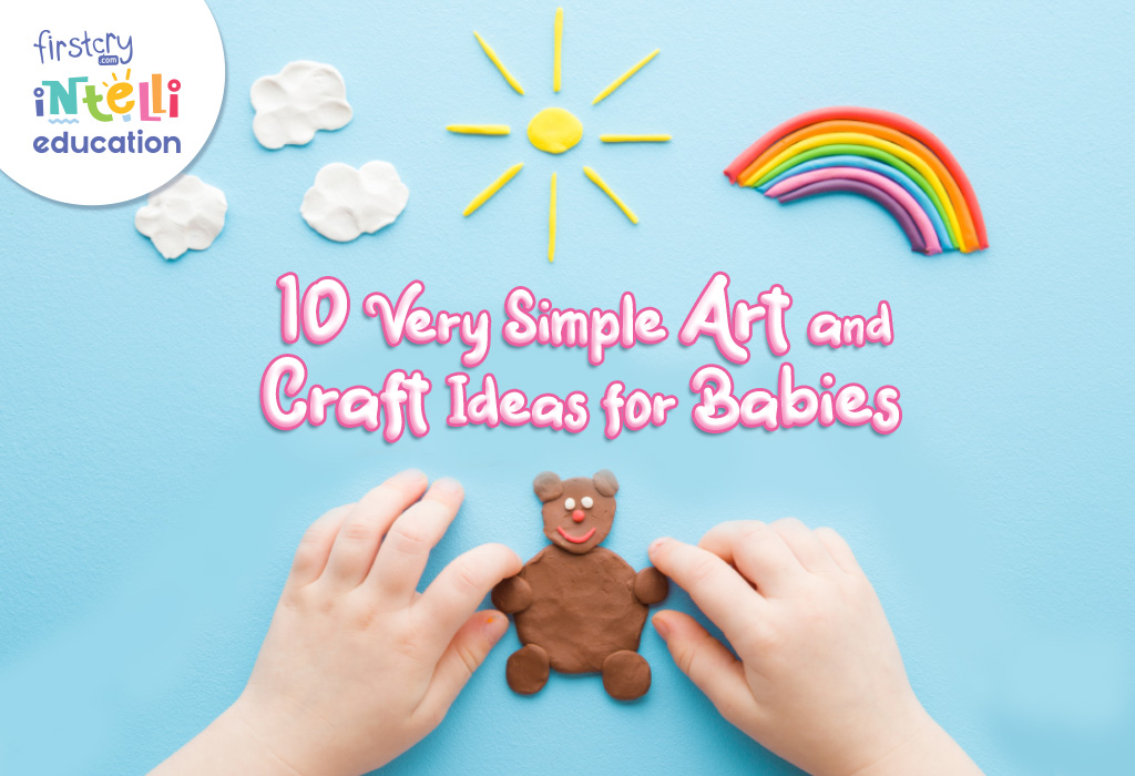  4 pcs Kids Arts and Crafts, Preschool Educational Toys