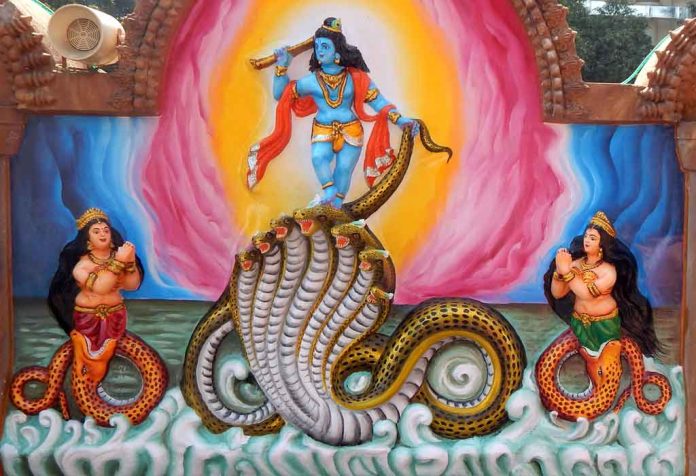 Kaliya Daman The Story Of Krishna And Kaliya Snake For Kids