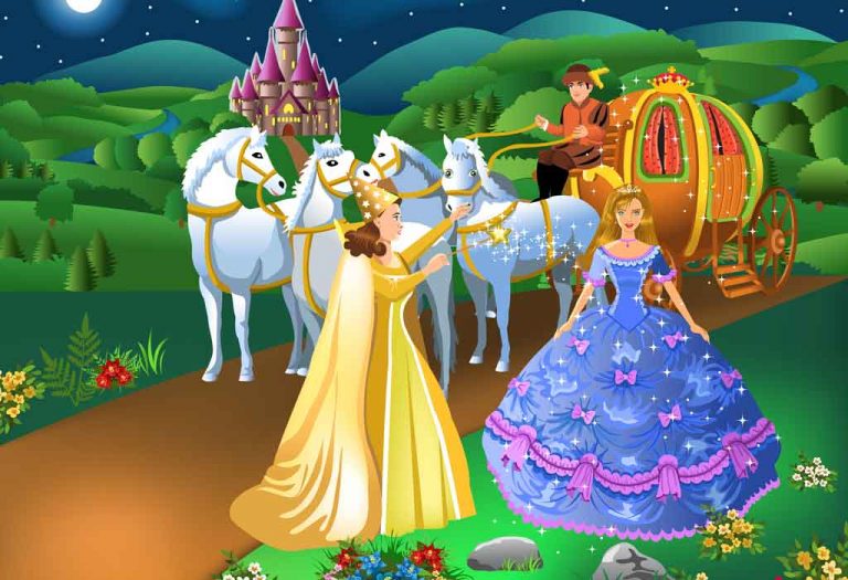 Story Of Cinderella With Moral For Kids