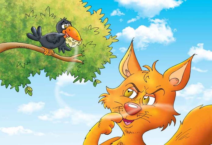 The Fox And The Crow Story With Moral For Kids
