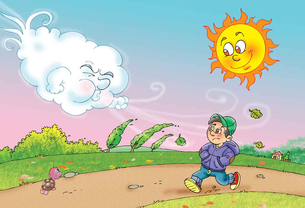The Wind And The Sun Story For Children With Moral