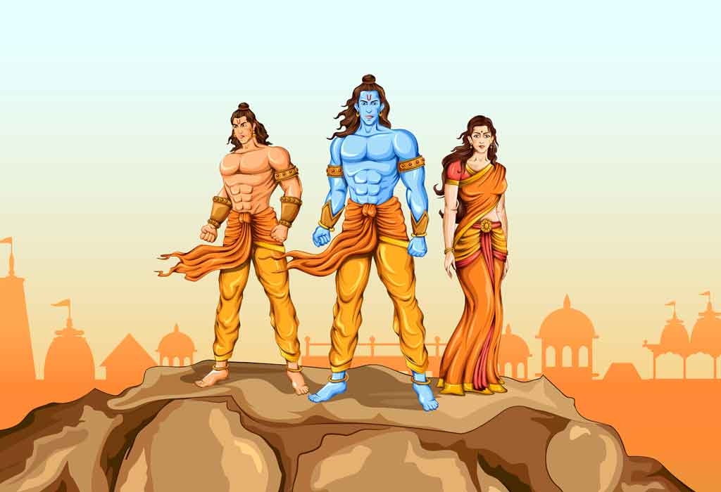 AI-generated pics of Ramayana characters