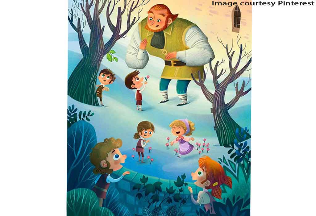 The Selfish Giant Story For Children With Moral