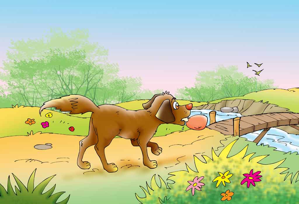 The Greedy Dog Story For Children With Moral